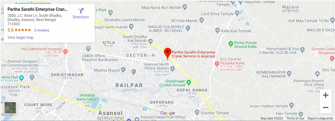 Location of Partha Sarathi Enterprise Asansol